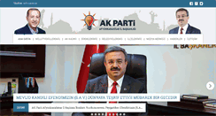 Desktop Screenshot of akpartiafyon.com